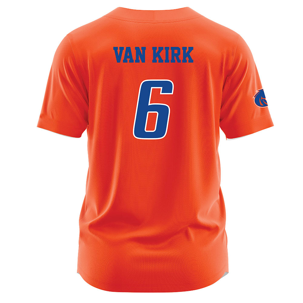 Boise State - NCAA Women's Volleyball : Katelyn Van Kirk - Orange Jersey