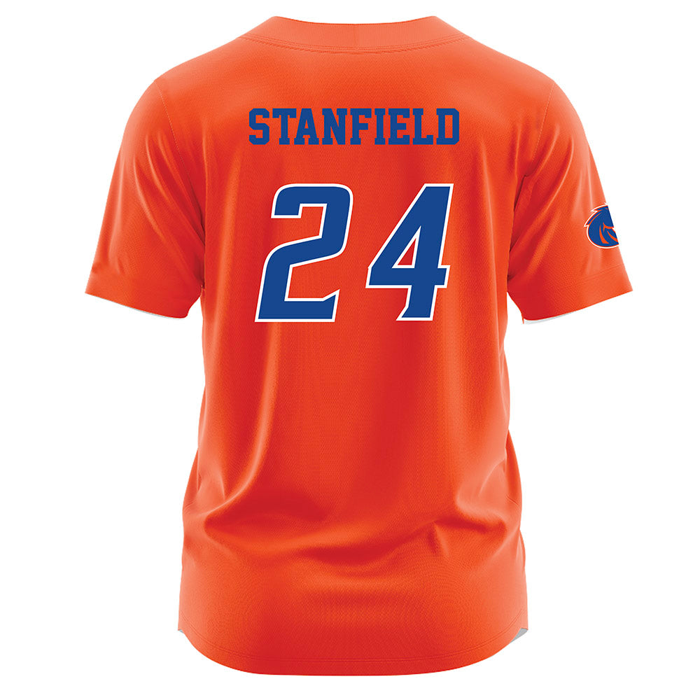 Boise State - NCAA Women's Soccer : Mikayla Stanfield - Orange Jersey-1