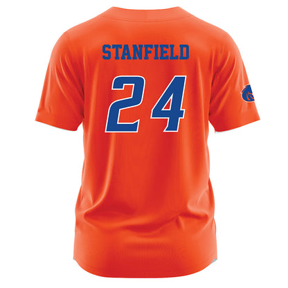 Boise State - NCAA Women's Soccer : Mikayla Stanfield - Orange Jersey-1