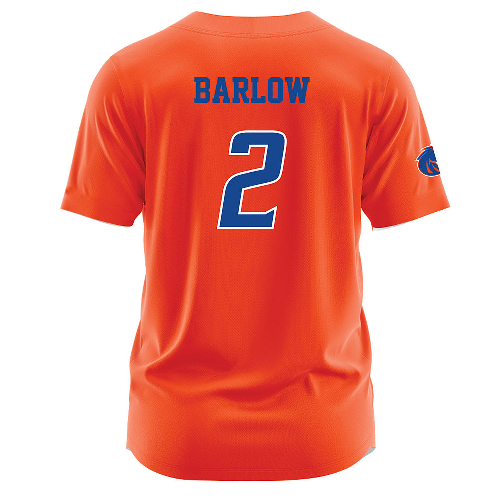 Boise State - NCAA Women's Volleyball : Melia Barlow - Orange Jersey-1