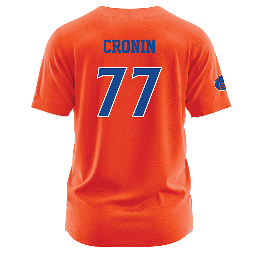 Boise State - NCAA Football : Kole Cronin - Orange Jersey-1