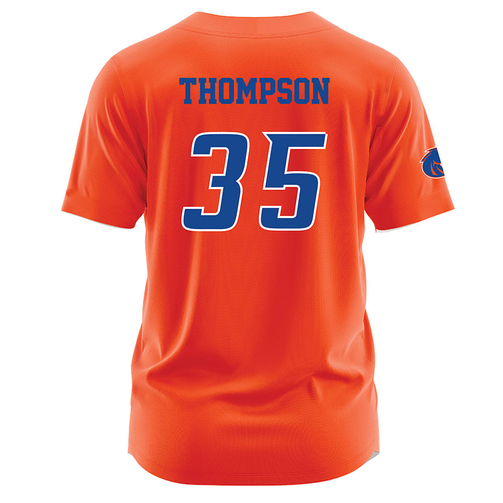 Boise State - NCAA Women's Basketball : Keirra Thompson - Orange Jersey-1