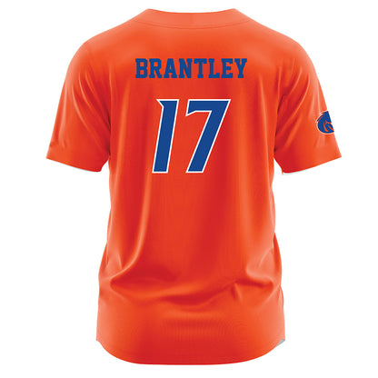 Boise State - NCAA Football : Logan Brantley - Orange Jersey-1