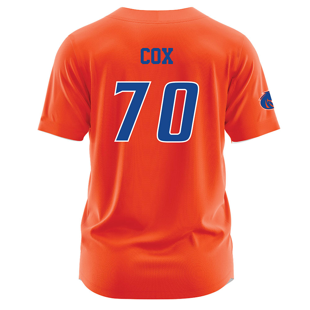 Boise State - NCAA Football : Kyle Cox - Orange Jersey