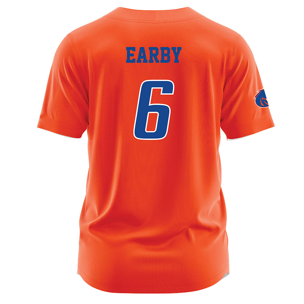 Boise State - NCAA Football : Jeremiah Earby - Orange Jersey