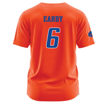 Boise State - NCAA Football : Jeremiah Earby - Orange Jersey