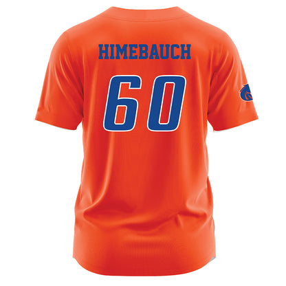 Boise State - NCAA Football : Tyler Himebauch - Orange Jersey-1