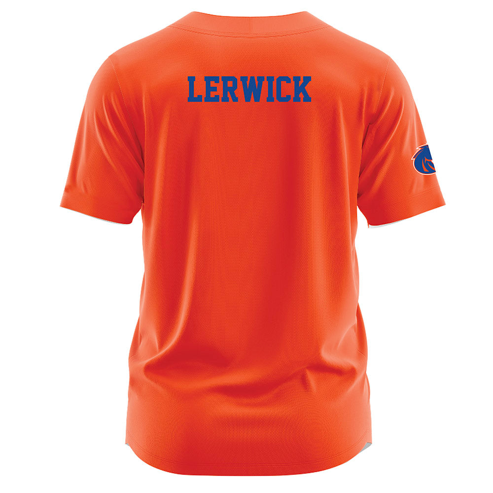 Boise State - NCAA Women's Soccer : Lexi Lerwick - Orange Jersey-1