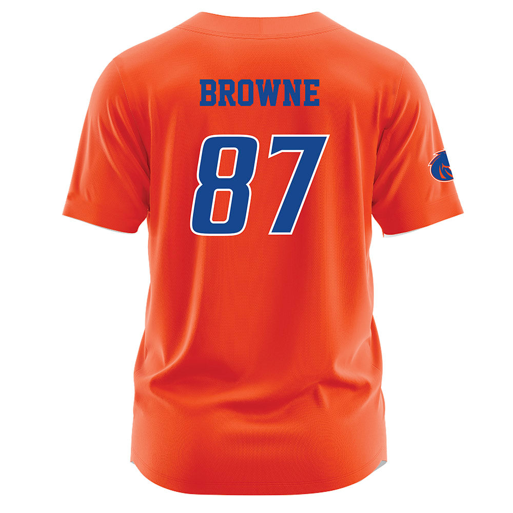 Boise State - NCAA Football : Keawe Browne - Orange Jersey-1