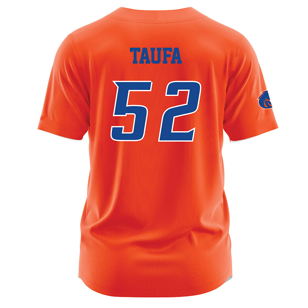 Boise State - NCAA Football : Stewart Taufa - Orange Jersey-1