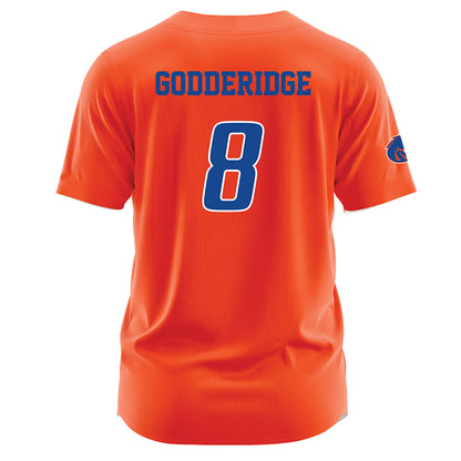 Boise State - NCAA Women's Soccer : Kenadee Godderidge - Orange Jersey-1