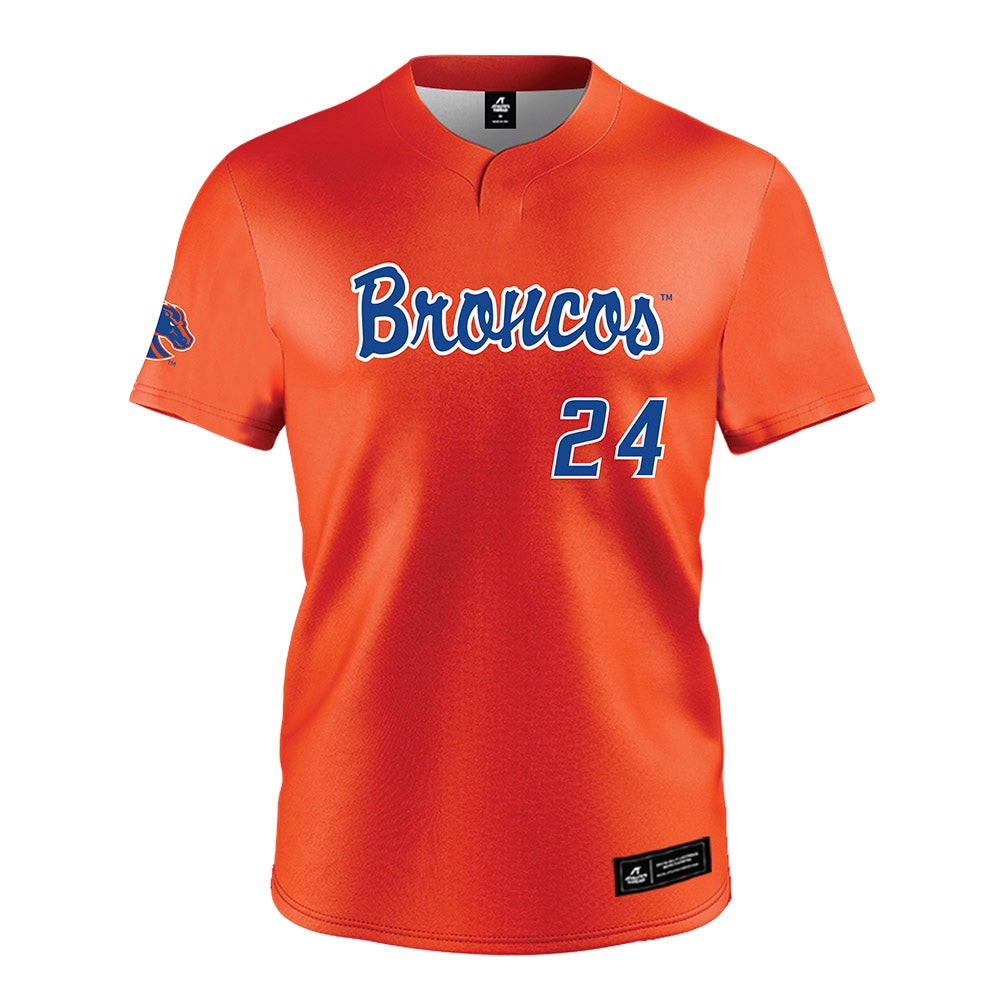 Boise State - NCAA Women's Soccer : Mikayla Stanfield - Orange Jersey-0