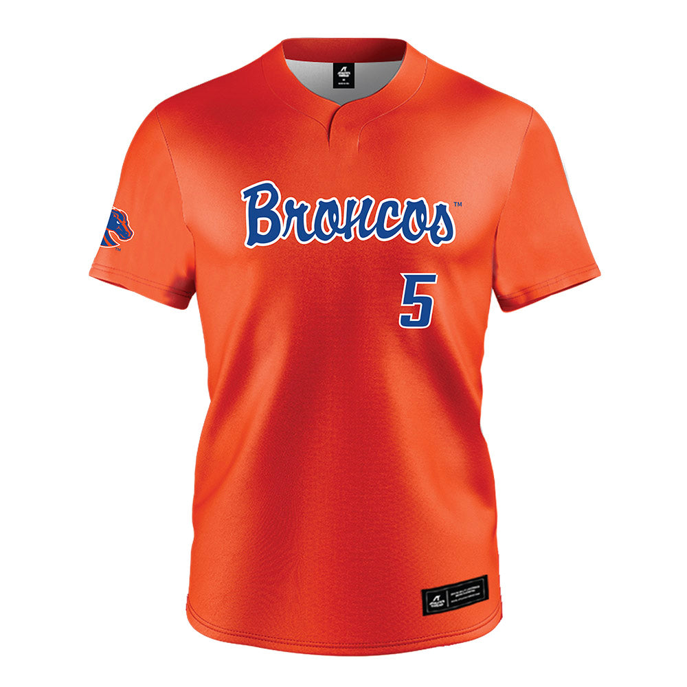 Boise State - NCAA Women's Volleyball : Azzy Tittmann - Orange Jersey-0