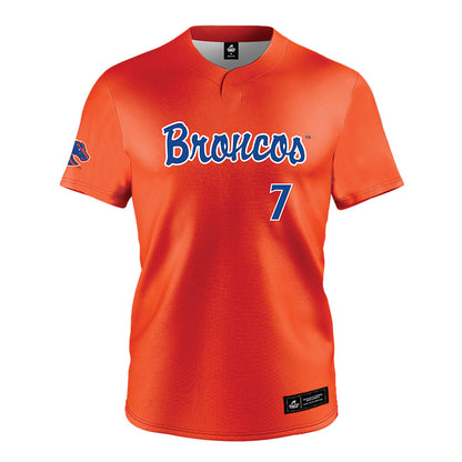 Boise State - NCAA Football : Jaden Mickey - Orange Jersey-0
