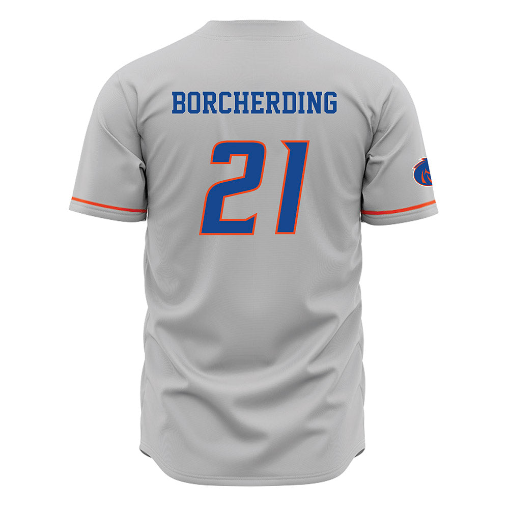Boise State - NCAA Women's Basketball : Mason Borcherding - Grey Jersey-1