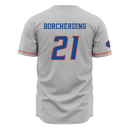 Boise State - NCAA Women's Basketball : Mason Borcherding - Grey Jersey-1