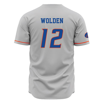 Boise State - NCAA Beach Volleyball : Addison Wolden - Grey Jersey-1