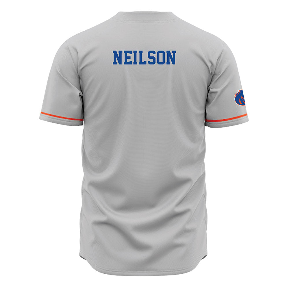 Boise State - NCAA Beach Volleyball : Berkeley Neilson - Grey Jersey-1