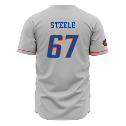 Boise State - NCAA Football : Jason Steele - Grey Jersey