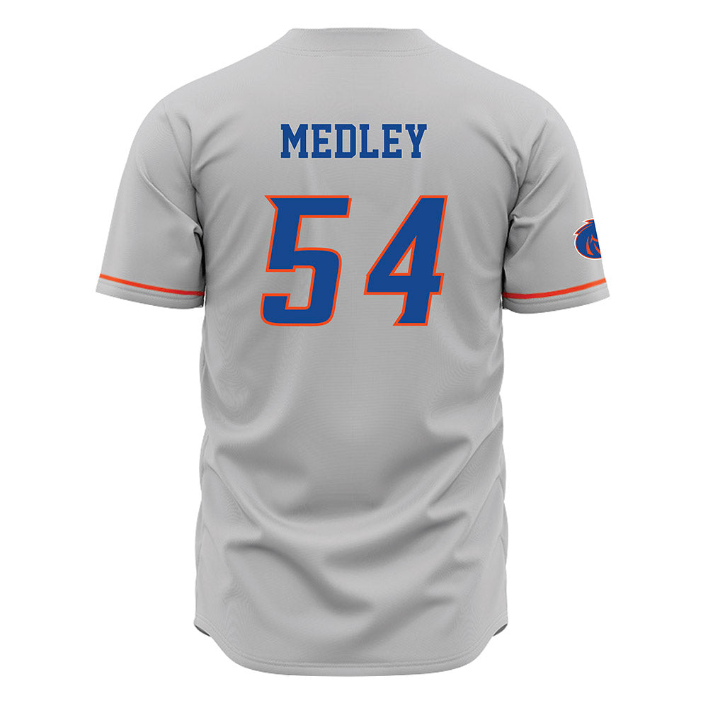Boise State - NCAA Football : Adonte Medley - Grey Jersey-1