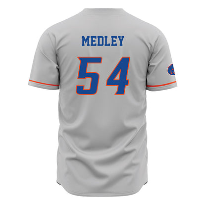 Boise State - NCAA Football : Adonte Medley - Grey Jersey-1