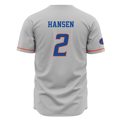 Boise State - NCAA Women's Volleyball : Amelia Hansen - Grey Jersey-1