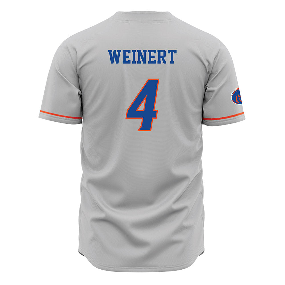 Boise State - NCAA Women's Volleyball : Reese Weinert - Grey Jersey-1