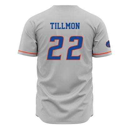 Boise State - NCAA Football : Roman Tillmon - Grey Jersey-1