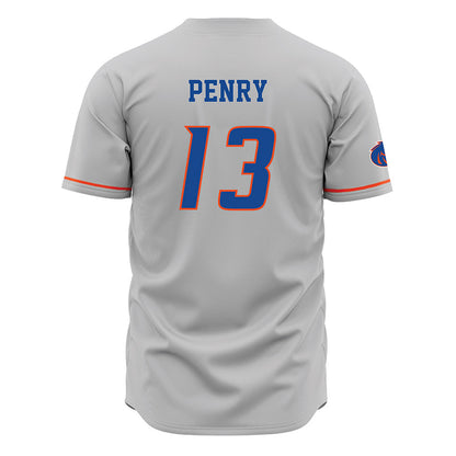 Boise State - NCAA Football : Chase Penry - Grey Jersey
