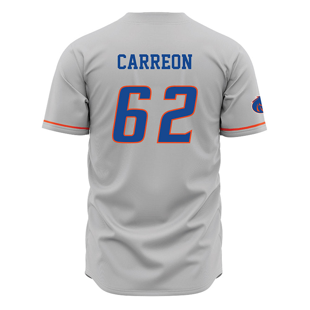Boise State - NCAA Football : Roger Carreon - Grey Jersey-1