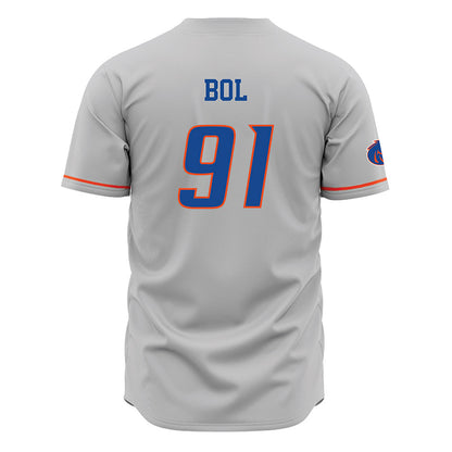 Boise State - NCAA Football : Bol Bol - Grey Jersey-1