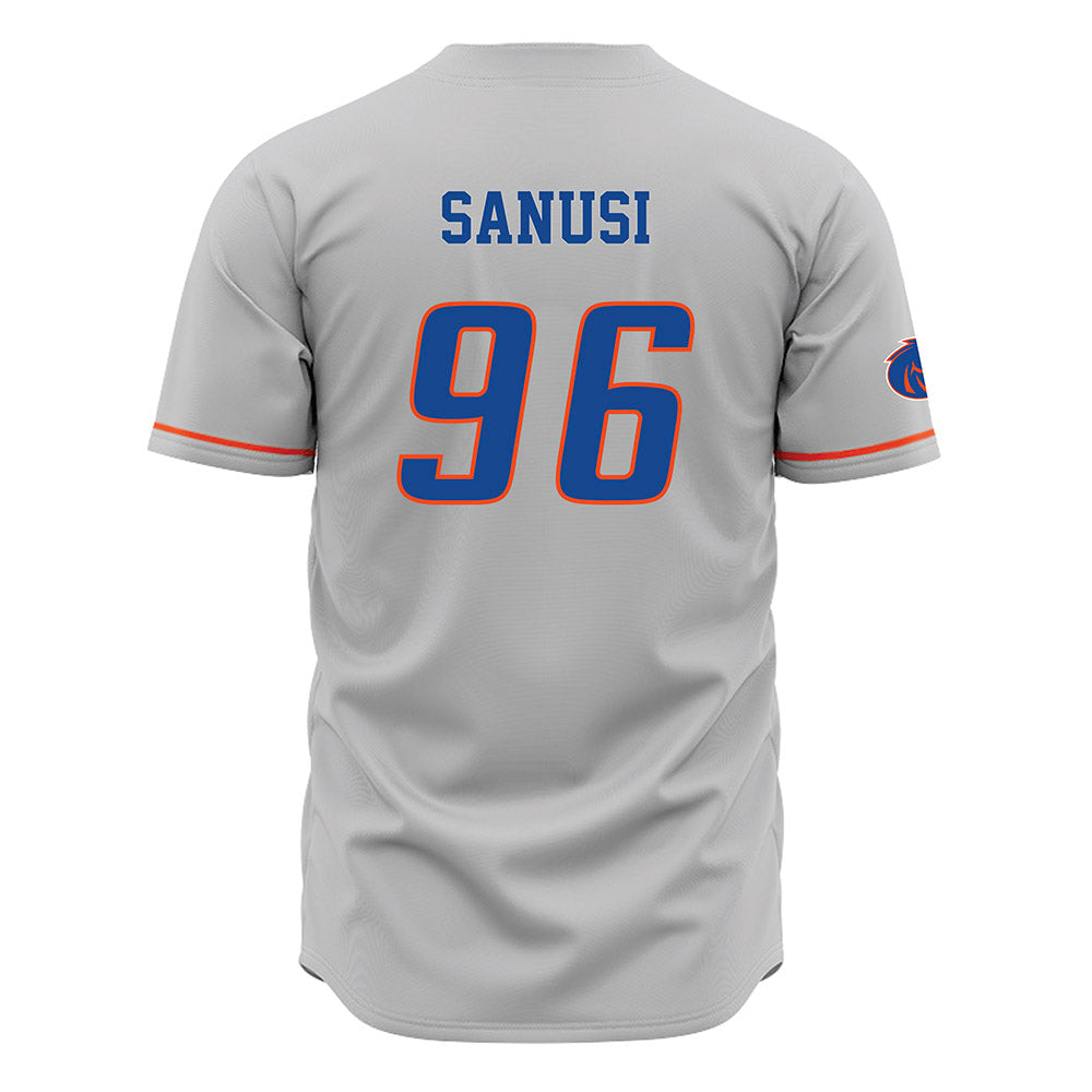 Boise State - NCAA Football : Lopez Sanusi - Grey Jersey-1
