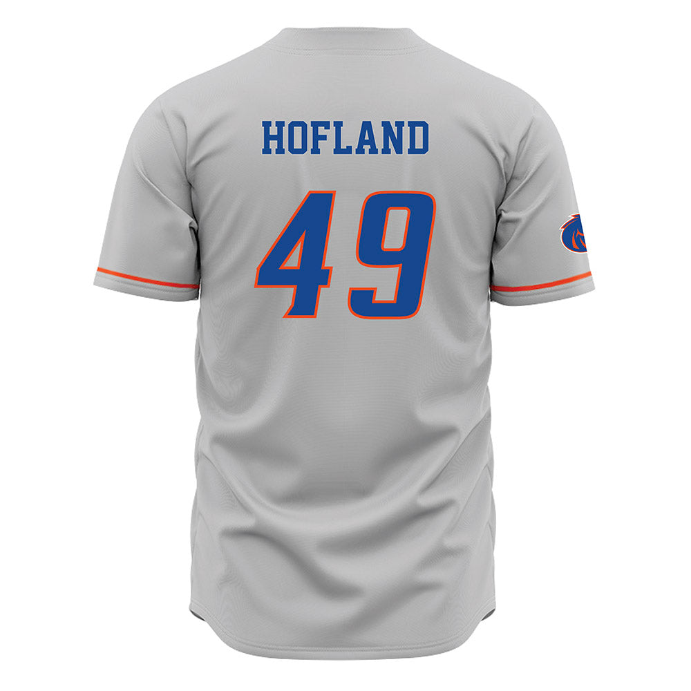 Boise State - NCAA Football : Beckham Hofland - Grey Jersey-1