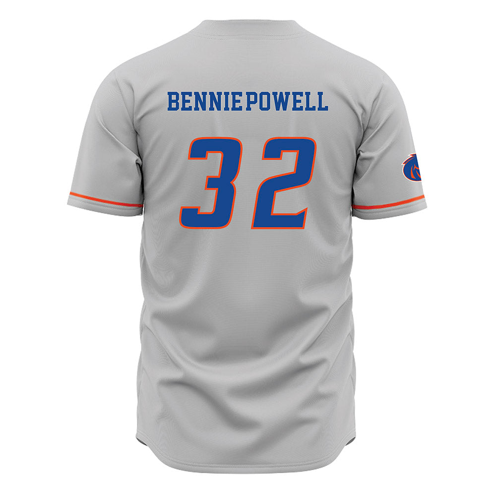 Boise State - NCAA Football : Taebron Bennie-Powell - Grey Jersey-1