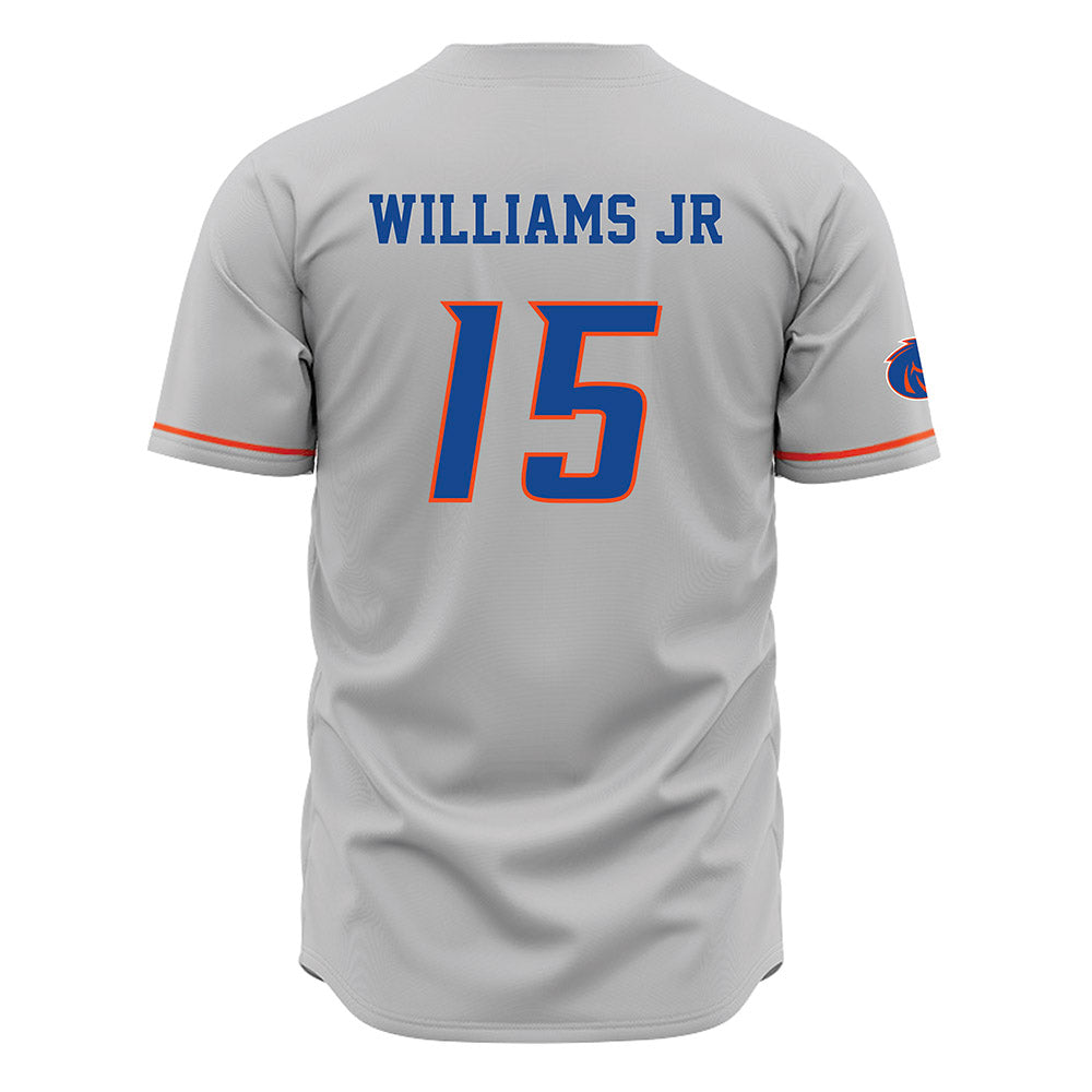 Boise State - NCAA Football : Qumonte Williams Jr - Grey Jersey-1