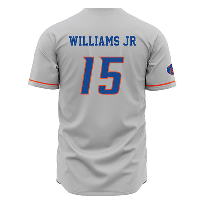 Boise State - NCAA Football : Qumonte Williams Jr - Grey Jersey-1