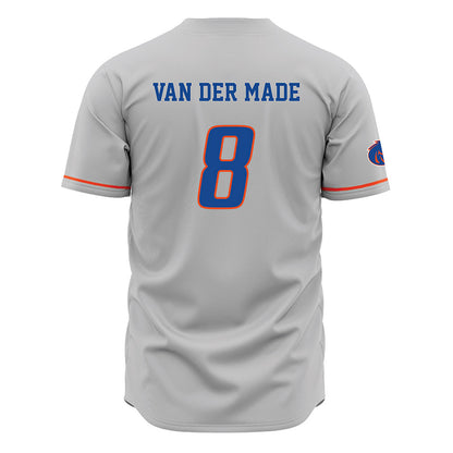 Boise State - NCAA Beach Volleyball : Serena van der Made - Grey Jersey-1