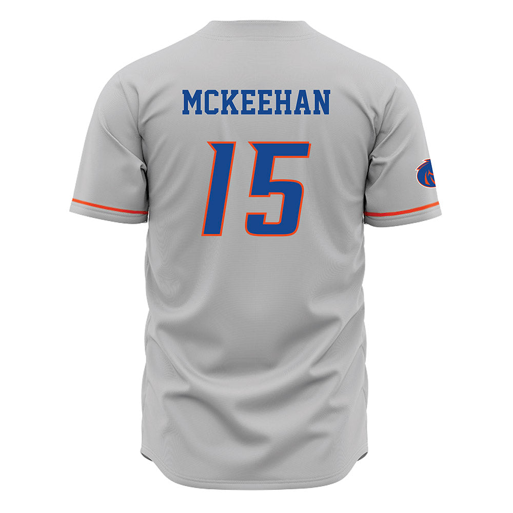 Boise State - NCAA Women's Soccer : Kaylee McKeehan - Grey Jersey-1