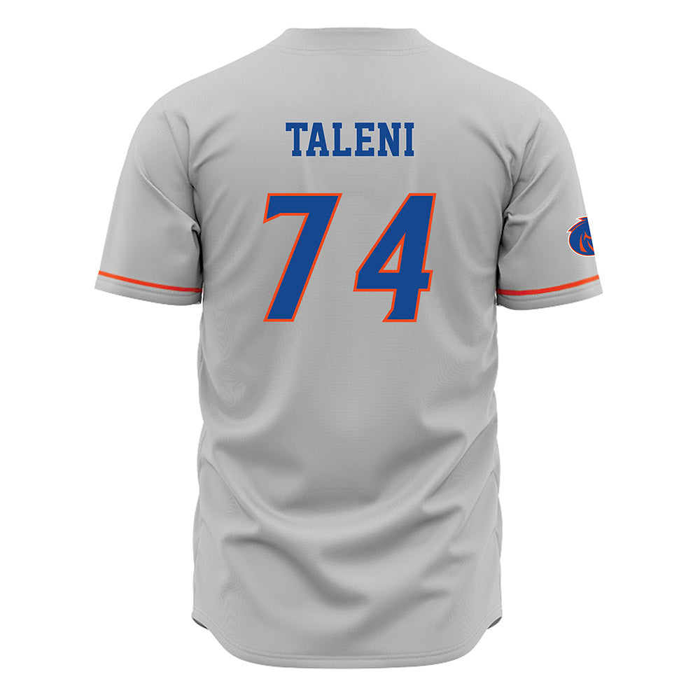Boise State - NCAA Football : Alma Taleni - Grey Jersey-1