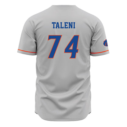Boise State - NCAA Football : Alma Taleni - Grey Jersey-1