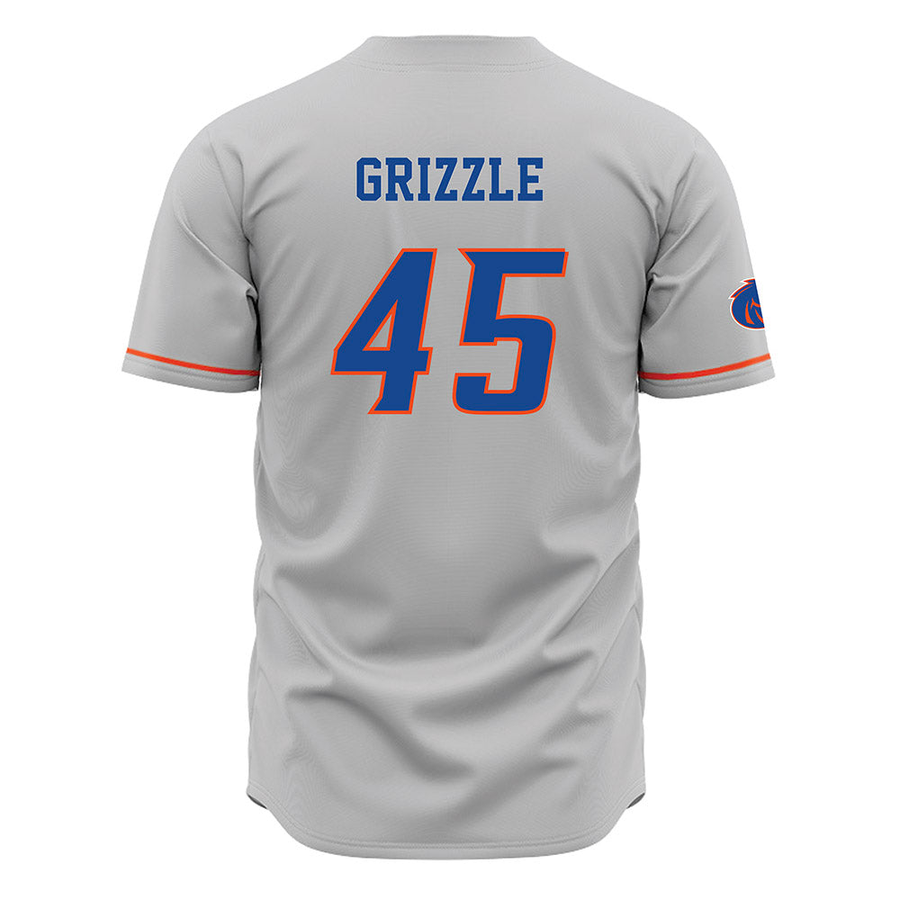 Boise State - NCAA Football : Troy Grizzle - Grey Jersey