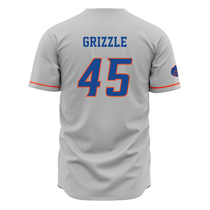 Boise State - NCAA Football : Troy Grizzle - Grey Jersey