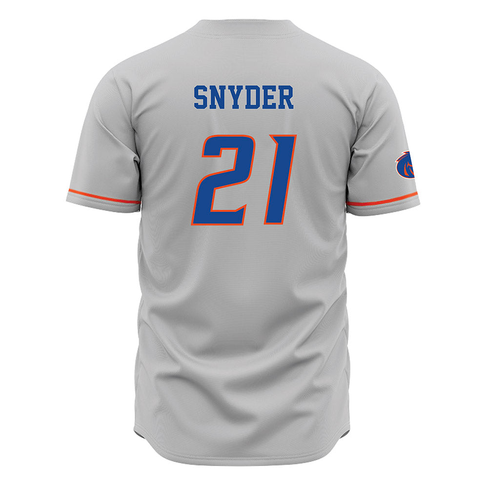 Boise State - NCAA Women's Volleyball : Sadie Snyder - Grey Jersey-1