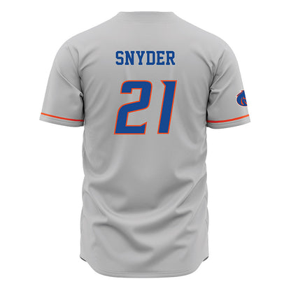 Boise State - NCAA Women's Volleyball : Sadie Snyder - Grey Jersey-1
