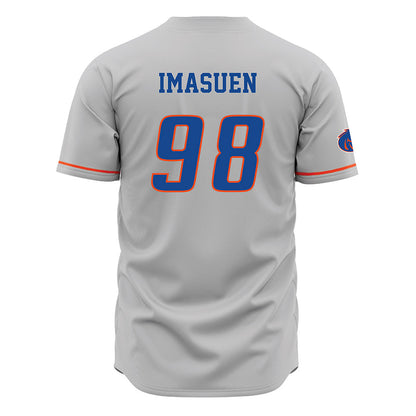 Boise State - NCAA Football : Bethel Imasuen - Grey Jersey-1