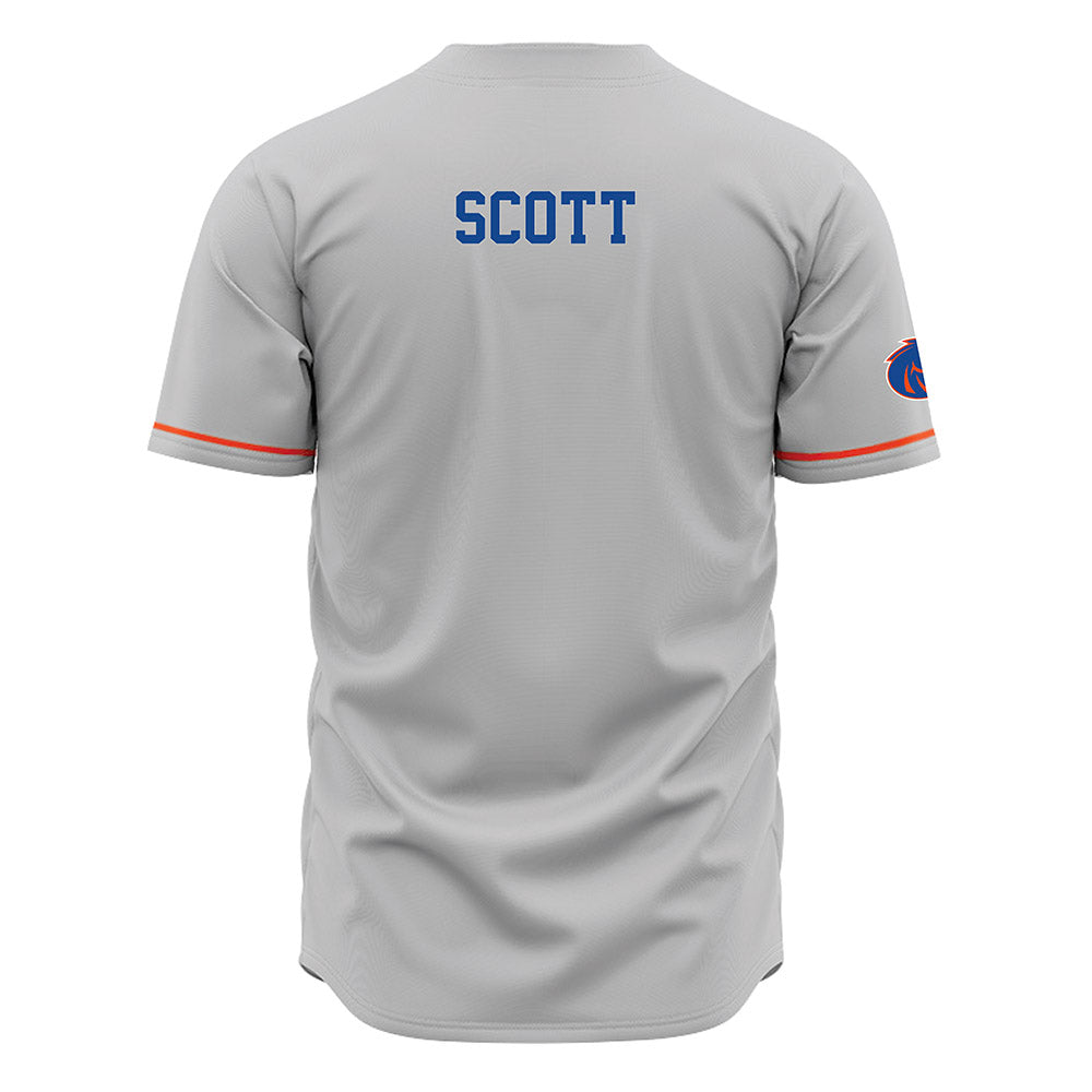 Boise State - NCAA Women's Track & Field : Harvey Scott - Grey Jersey-1