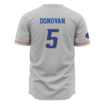 Boise State - NCAA Women's Soccer : Madie Donovan - Grey Jersey-1
