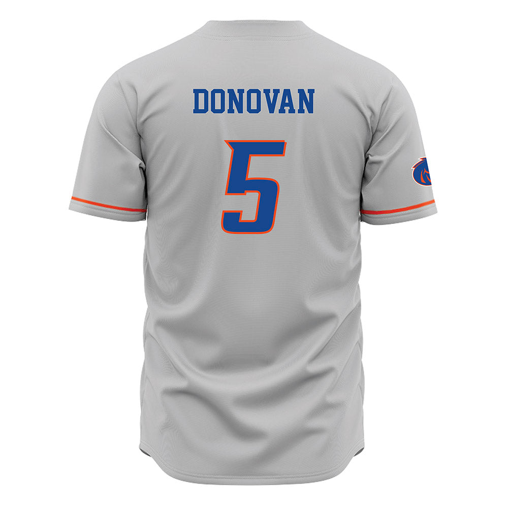 Boise State - NCAA Women's Soccer : Madie Donovan - Grey Jersey-1