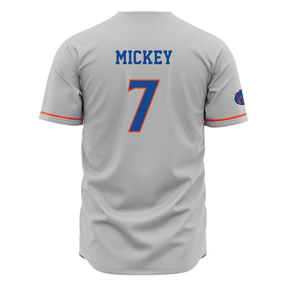 Boise State - NCAA Football : Jaden Mickey - Grey Jersey-1