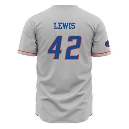 Boise State - NCAA Football : Zyhaire Lewis - Grey Jersey-1
